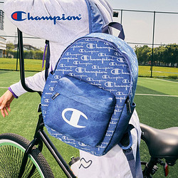 Champion 冠军双肩包情侣秋冬字母老花春季背包