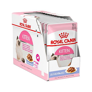 皇家（ROYAL CANIN）幼猫猫粮K36 4-12个月幼猫及母猫孕猫猫粮2kg 【慕斯肉泥】幼猫主食餐包85g*12