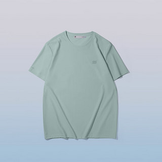 SPORTSDAY海澜之家短袖T恤男24马术运动凉感透气短袖男夏季 浅绿（净色）(B5) 190/104A(XXXL)