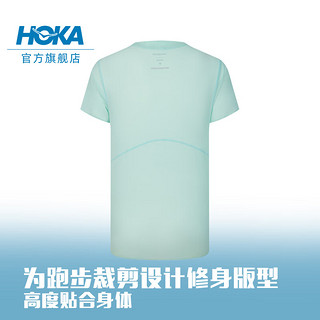 HOKA ONE ONE女款春夏专业跑步短袖T AIROLITE RUN SHORT SLEEVE 碧空色 XS