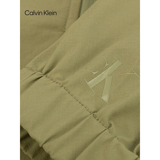 Calvin Klein【不晒系列防晒防泼水】Jeans24春夏男士运动凉感外套J326339 L9N-青峰绿 XL