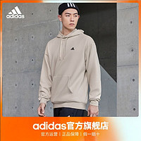 adidas 阿迪达斯 轻运动男女款加绒加厚休闲连帽卫衣套头衫IV7584