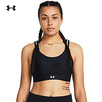 安德玛（UNDERARMOUR）春夏Infinity 2.0女子训练运动内衣-高强度1384112 黑色001 S D-DD