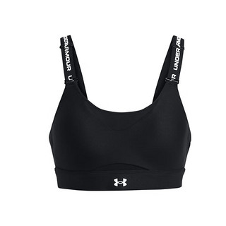 安德玛 UNDERARMOUR）春夏Infinity 2.0女子训练运动内衣-高强度1384112 黑色001 XL D-DD