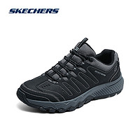 斯凯奇Skechers舒适男士户外鞋237615 黑色/炭灰色/BKCC(男) 42.5 