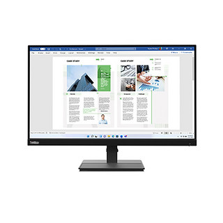 联想（lenovo）ThinkVision TS25e 24.5英寸商用办公显示器 178度广视角 99% sRGB广色域 VGA+HDMI 