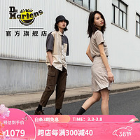 Dr.Martens 马丁（DR.MARTENS）1461 通勤美拉德疯马皮棕色男女款3孔马丁单鞋 深棕色 38