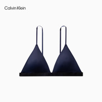 Calvin Klein内衣【风暴引力带】24春夏女士提花凉感无钢圈三角文胸QF7816AD