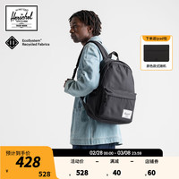 Herschel赫行 【New Classics】Classic双肩包大容量拉链书包 经典黑色 26L