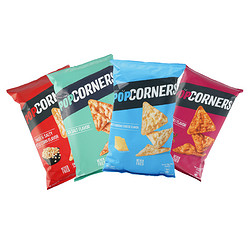 POPCORNERS 哔啵脆 赵露思推荐Popcorners玉米片142g零食大礼包