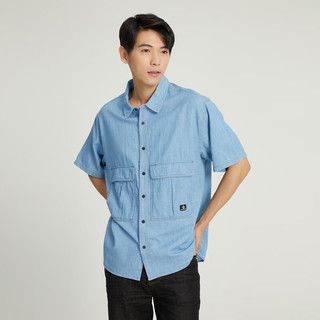 CONVERSE 匡威 男子短袖衬衫10025438-A01M
