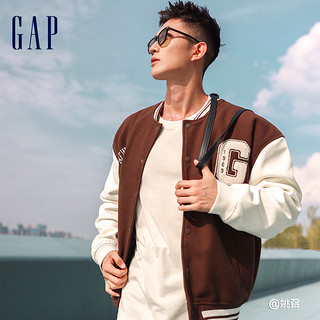 Gap 盖璞 男女同款春秋LOGO高级夹克外套情侣装798817