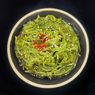 海宝日式裙带菜海藻沙拉即食裙带菜梗丝150g（冷冻） 海藻沙拉150g*4袋 海藻沙拉150g