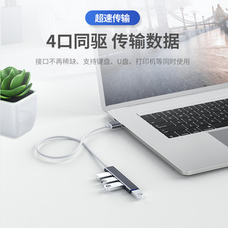  纽致 Type-C转USB转换器  银色