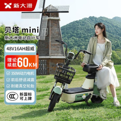 palla新大洲贝塔mini新大洲电动车超长续航新国标成人助力电动自行车