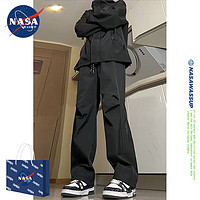 移动端：NASA WASSUP 三防暴雨级防水冲锋裤男秋冬款加绒户外登山美式机能工装裤子男