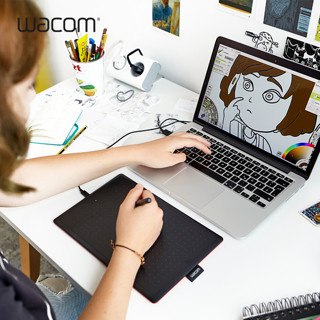 wacom 和冠 数位板CTL 672电脑绘画板动漫电子绘图板手绘板网课手写板