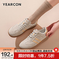 YEARCON 意尔康 女士复古德训鞋 72S3ZD19302WD