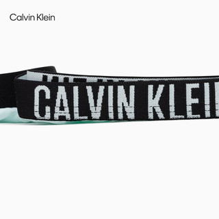Calvin Klein内衣【风暴引力带】24春夏女提花凉感防夹臀半包臀内裤QF7793AD LKW-海盐蓝 S