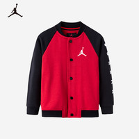 耐克（NIKE）童装男女童Jordan外套2022春秋儿童透气连帽梭织夹克上衣