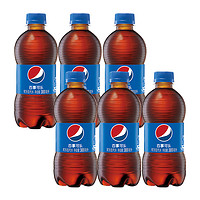 pepsi 百事 可乐 Pepsi 汽水 碳酸饮料 300ml*6瓶 (新老包装随机发货)