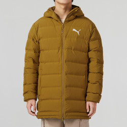 88vippuma彪马中长款连帽羽绒服男装上衣宽松运动外套保暖58637161