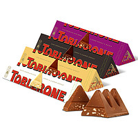 瑞士三角 亿滋欧洲进口Toblerone三角黑巧克力100g白巧零食巴旦木