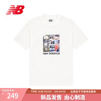 NEW BALANCE上衣24男款潮流运动休闲短袖T恤 SST MT41598 L