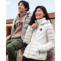 【云朵羽绒】Abercrombie & Fitch女装 外套抗风抗水美式连帽轻暖羽绒服 333815-1