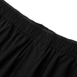 GXG 男装 口袋撞色休闲短裤直筒运动裤 24年夏G24X222030 黑色 175/L