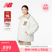 new balance 羽绒服女款冬季休闲百搭保暖防风鸭绒户外NPD4E122 IV XL