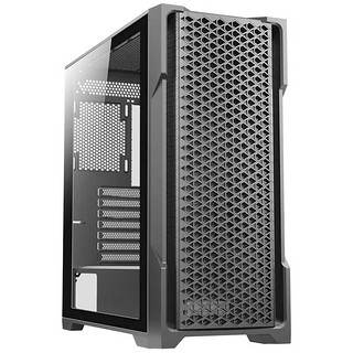 Antec 安钛克 暗黑系复仇者X DA601钢化玻璃侧透机箱 AX90