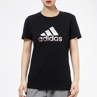 胜道运动Adidas阿迪达斯短袖女运动休闲圆领T恤女 GP0685 GP0683 GP0685 S