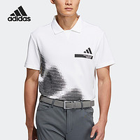 adidas 阿迪达斯 男女同款速干透气高尔夫运动短袖POLO衫 HS8995 HZ1415