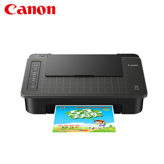 Canon 佳能 ts208打印机家用小型彩色黑白喷墨手机远程无线便携式迷你 308