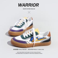 warrior回力帆布鞋女春季款女鞋时尚透气帆布鞋女小白鞋休闲鞋女