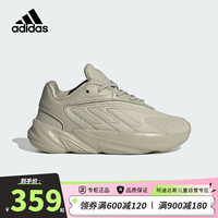 阿迪达斯(adidas)三叶草童鞋冬春款小童男童经典复古运动休闲老爹鞋 IE2803卡其色