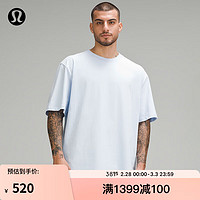 lululemon丨Heavyweight 男士棉质针织 T 恤 LM3FBSS 天空蓝 XS