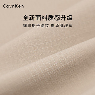 Calvin Klein【不晒系列防晒防泼水】Jeans24春夏男士凉感短裤休闲裤J326327 PED-山丘褐 L