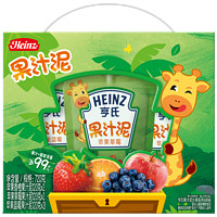 Heinz 亨氏 婴儿果泥 礼盒120g*6袋+赠3袋（新效期）