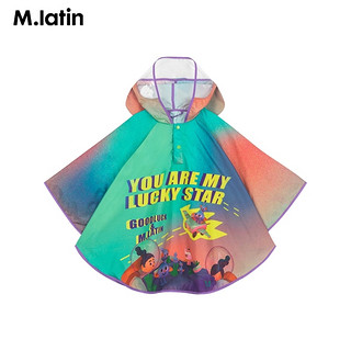 88VIP：M.Latin 马拉丁 童装男女童2023春季新款主题图案印花熊耳设计造型萌趣雨衣