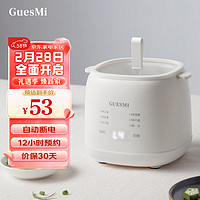 GUESMI 皆米 煮蛋器蒸蛋器蒸煮一体机 家用迷你 煮鸡蛋神器 可蒸鸡蛋羹酸奶 智能预约 自动断电LG-803