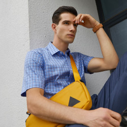 youngor雅戈尔短袖衬衫全棉浅蓝