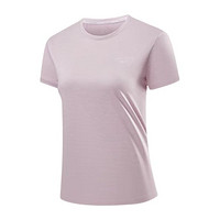 PEAK 匹克 冰巢系列 女性运动T恤 DF642052 浅粉紫 S