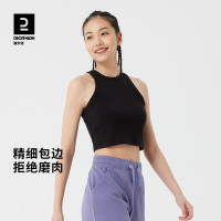 DECATHLON 迪卡侬 女士短款美式背心 8749906