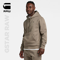 G-STAR RAW2023新款Premium Core男士连帽吸汗长袖薄绒卫衣D16121