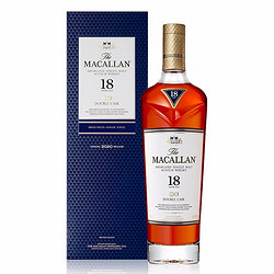 MACALLAN 麦卡伦 MAC-TALLA麦卡伦 12年/18年雪莉桶单一麦芽威士忌700ml Macallan苏格兰洋酒 麦卡伦18年蓝钻双桶700ml