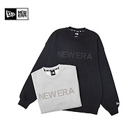 NEW ERA 纽亦华 长袖圆领卫衣男女同款印花简约 13781180-灰色 XXL