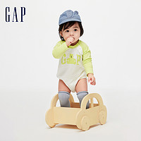 88VIP：Gap 盖璞 婴儿春季新款纯棉连体衣