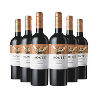 MONTES 蒙特斯 限量精选系列 佳美娜干红葡萄酒 750ml*6瓶 整箱装
